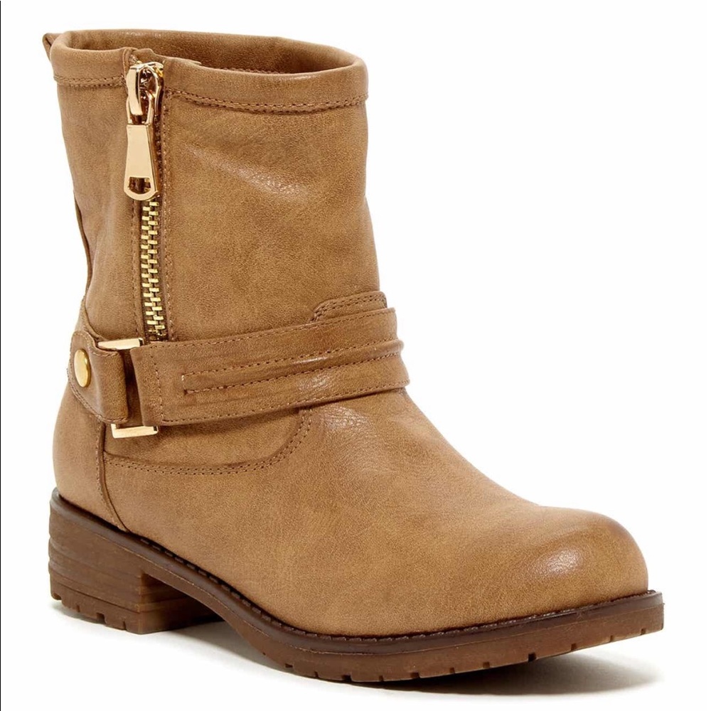 Pinky Jayda Snap Buckle Boot